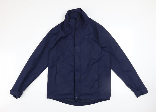 Mens UK Size S Mountain Warehouse Blue Rain Coat
