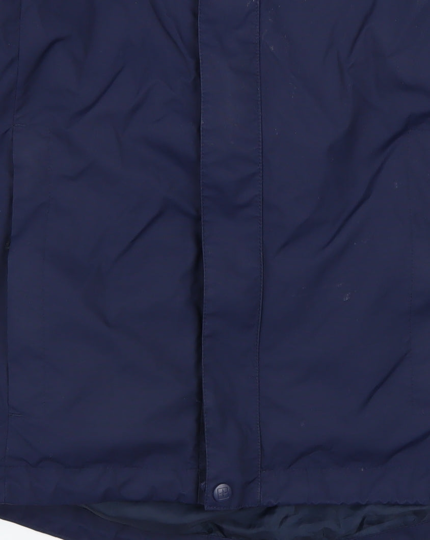 Mens UK Size S Mountain Warehouse Blue Rain Coat