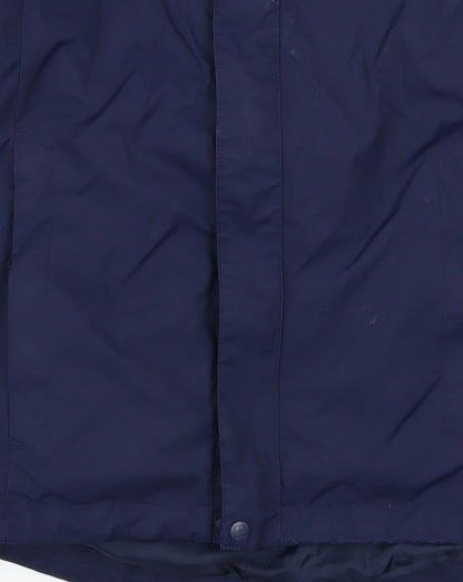 Mens UK Size S Mountain Warehouse Blue Rain Coat