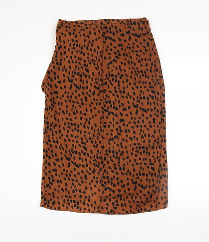 Womens UK Size S BZ Wrap Chiffon Skirt