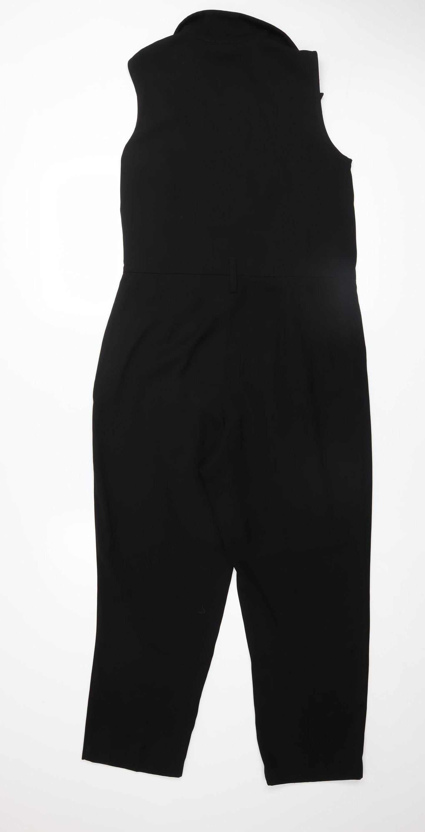 Womens UK Size S Aware by Vero Moda One-Piece Black Jumpsuit