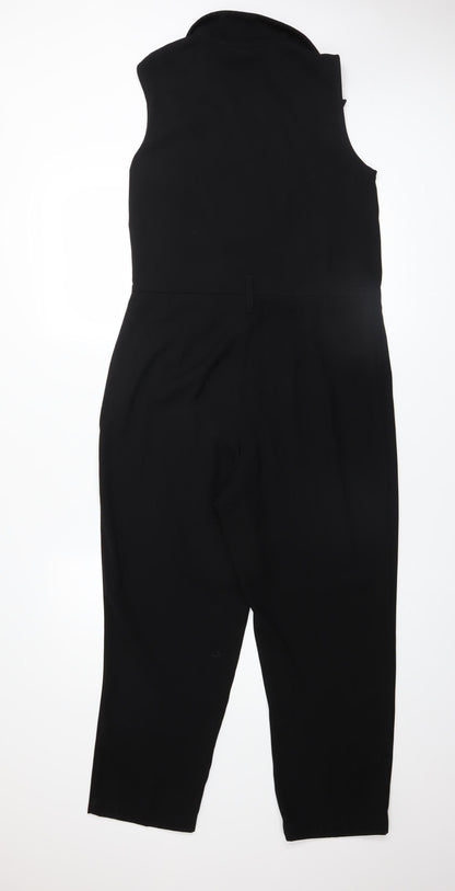 Womens UK Size S Aware by Vero Moda One-Piece Black Jumpsuit