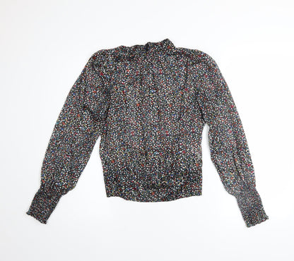 Womens UK Size 10 Paco Boutique Multicoloured Tunic Blouse