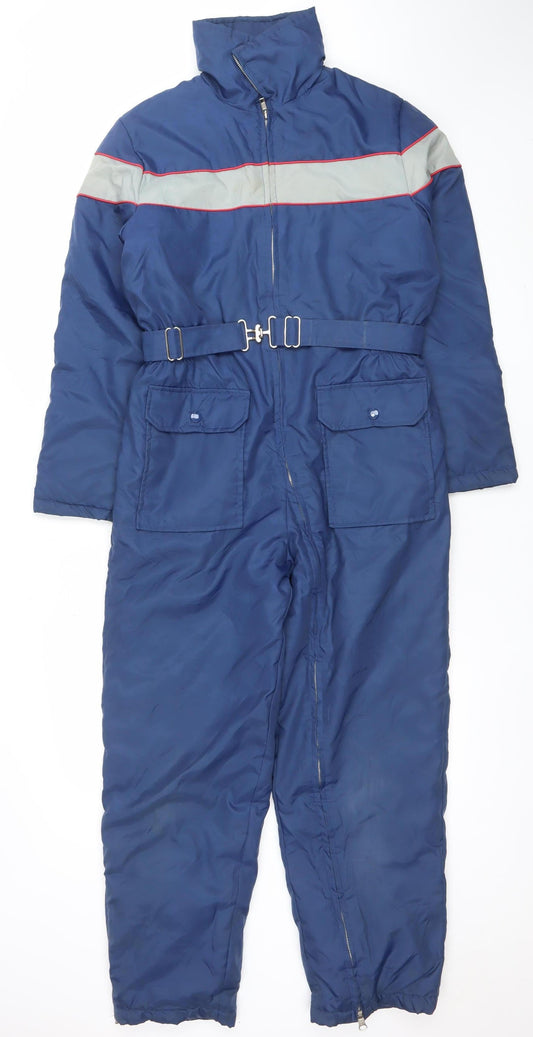 Womens UK Size 14 Wild Thunder One-Piece Blue Jumpsuit
