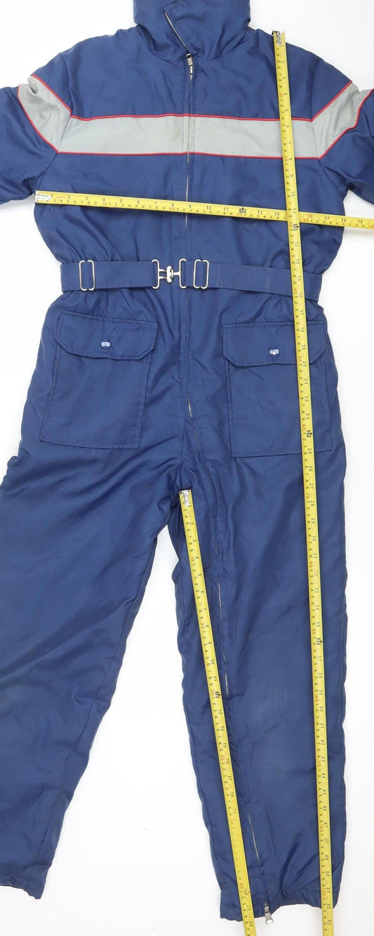 Womens UK Size 14 Wild Thunder One-Piece Blue Jumpsuit