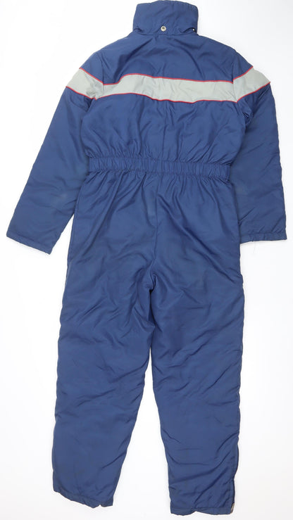Womens UK Size 14 Wild Thunder One-Piece Blue Jumpsuit
