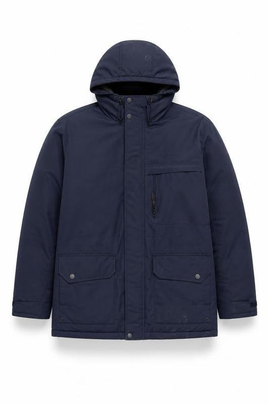 Mens UK Size 2XL FB Sister Blue Parka Coat