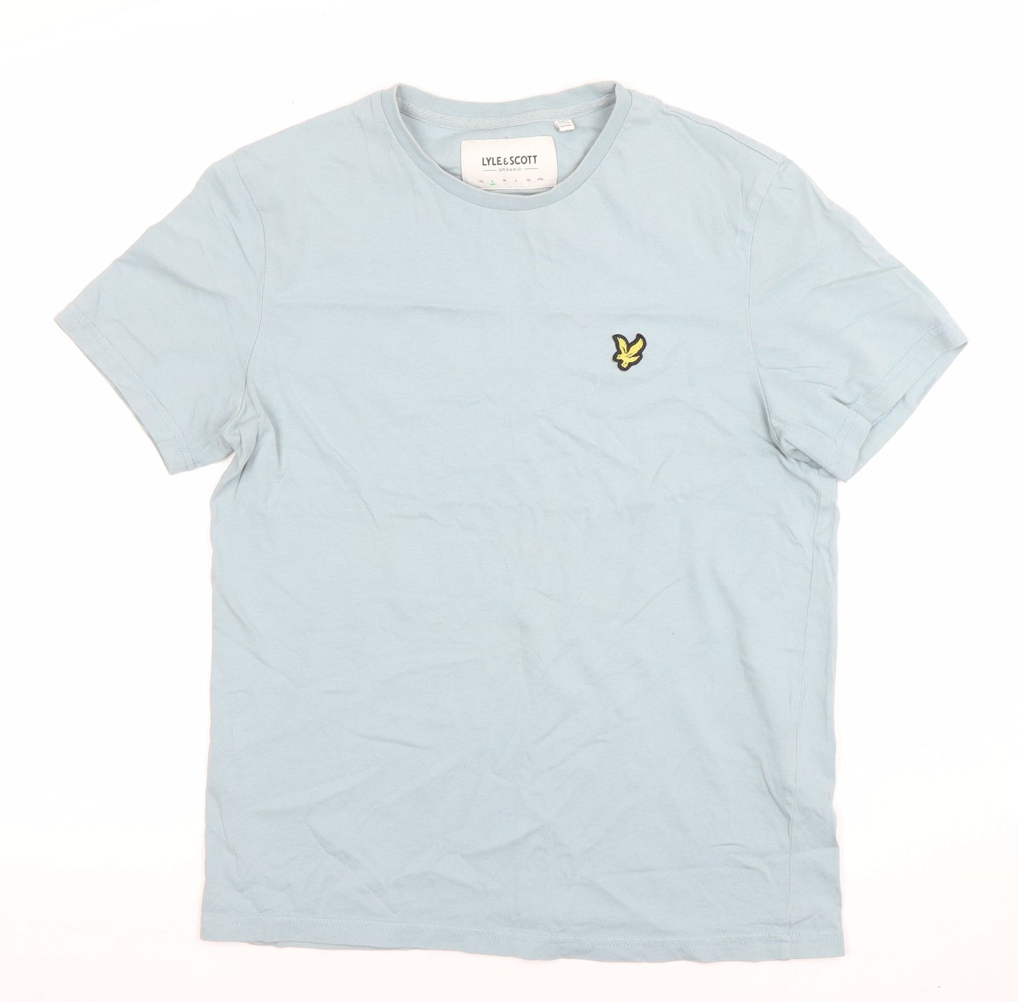Mens UK Size M Lyle & Scott Blue  T-Shirt