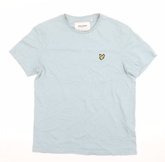 Mens UK Size M Lyle & Scott Blue  T-Shirt