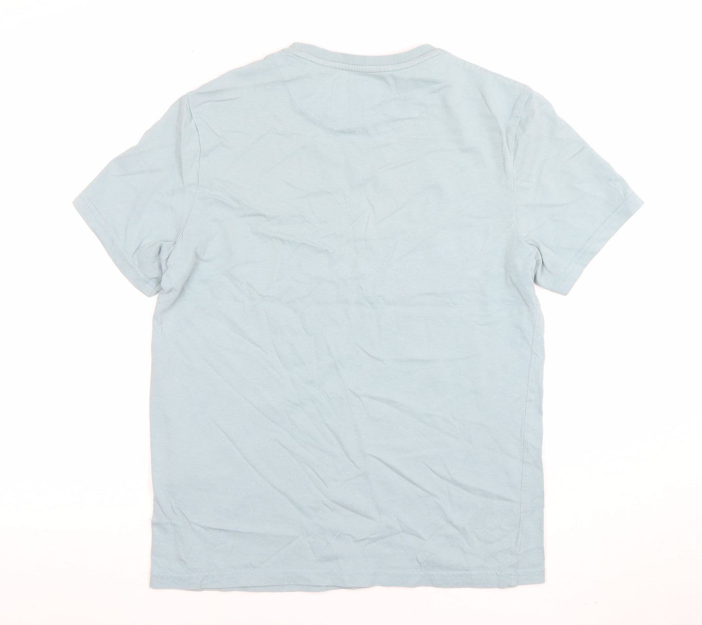 Mens UK Size M Lyle & Scott Blue  T-Shirt