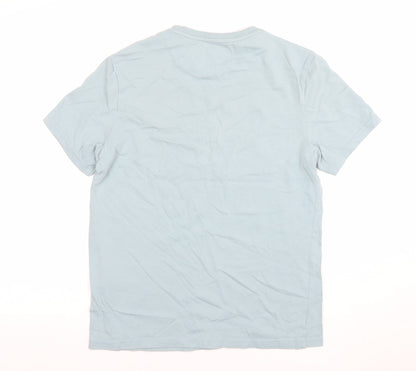 Mens UK Size M Lyle & Scott Blue  T-Shirt