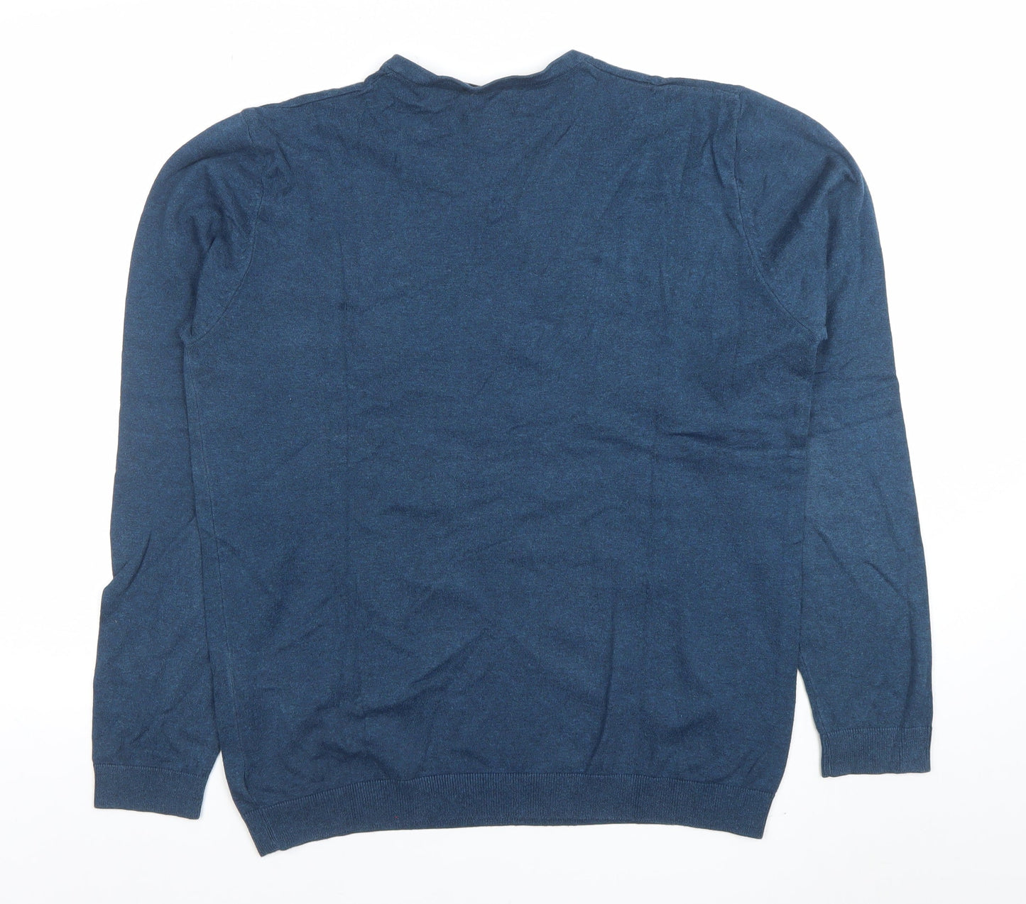 Mens UK Size M NEXT Blue Pullover Jumper