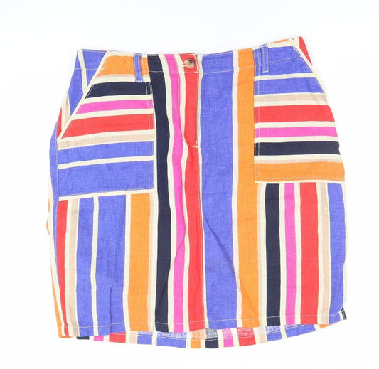 Womens UK Size 12 NEXT A-Line Woven Skirt