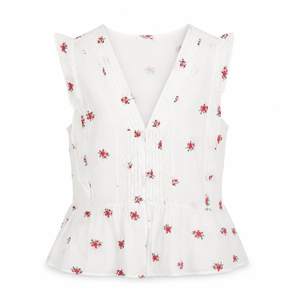 Womens UK Size L Dunnes White Tunic Blouse