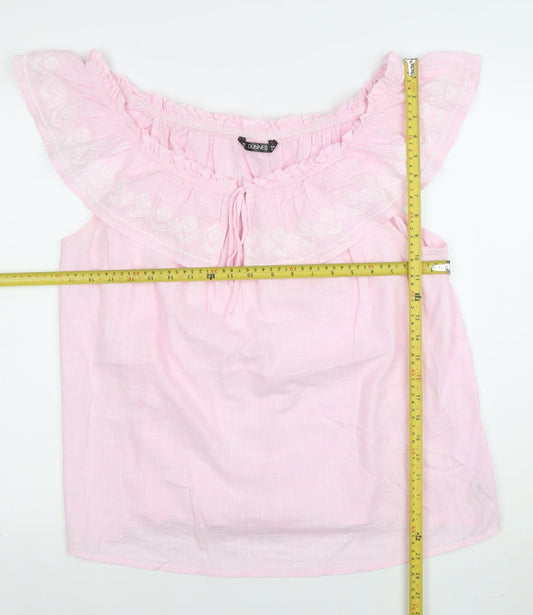 Womens UK Size XL Dunnes Pink Camisole Blouse