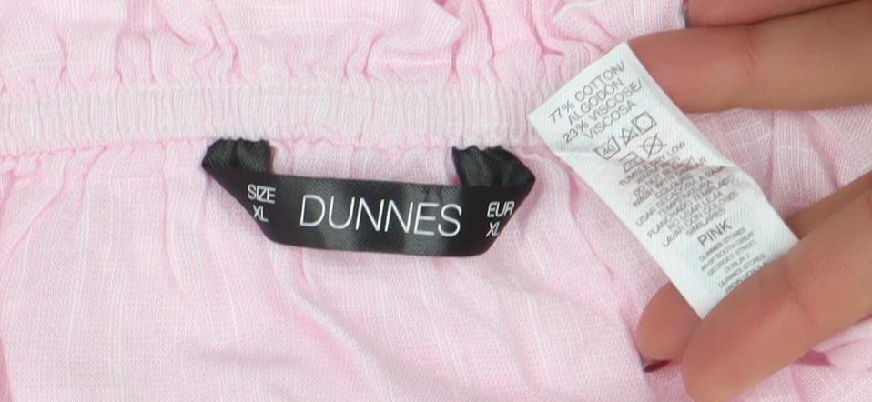 Womens UK Size XL Dunnes Pink Camisole Blouse