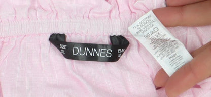 Womens UK Size XL Dunnes Pink Camisole Blouse