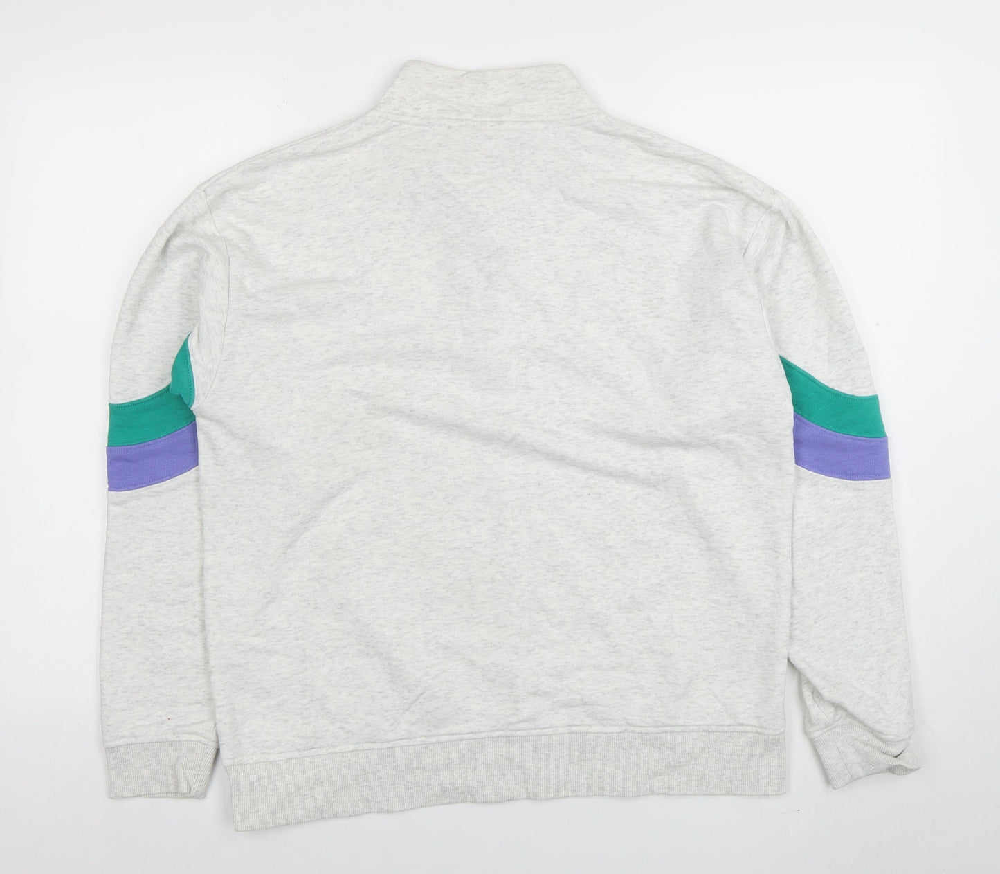 Womens UK Size M Diesel Grey Pullover Sweatshirt