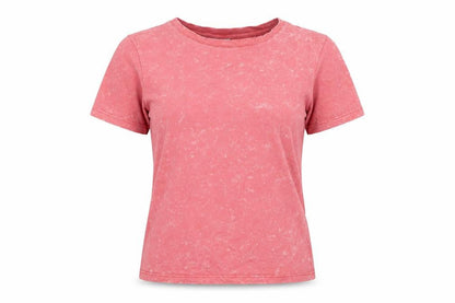 Womens UK Size M Diesel Pink Basic T-Shirt