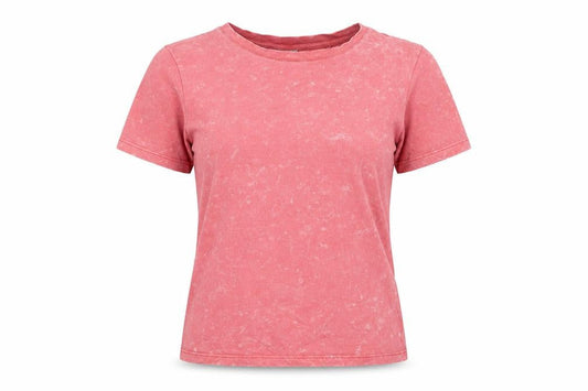 Womens UK Size M Diesel Pink Basic T-Shirt