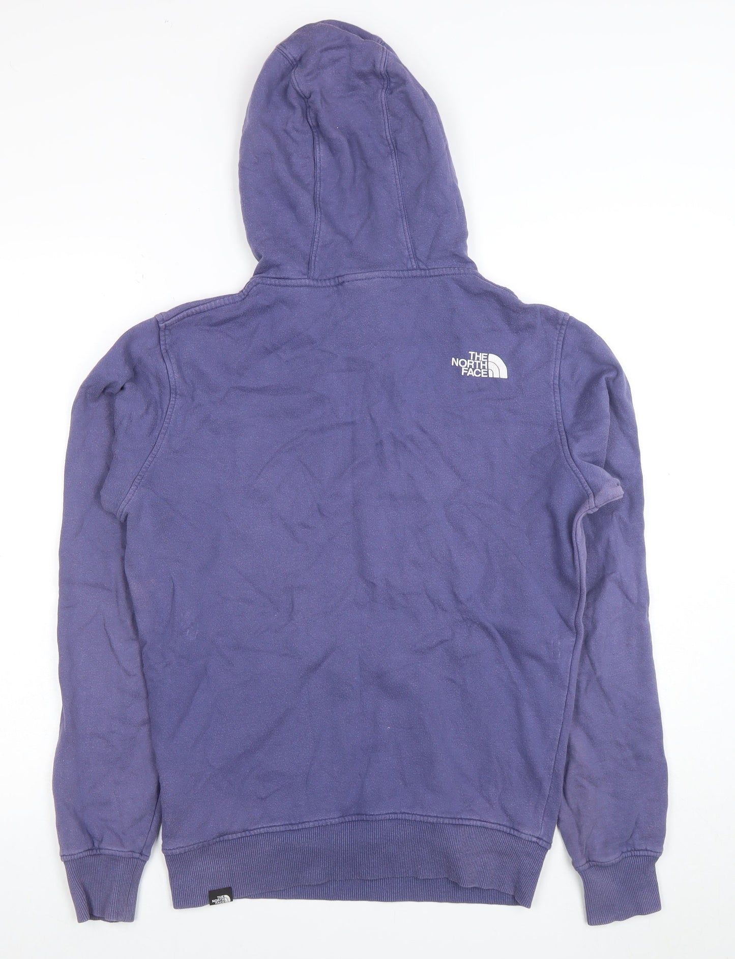Mens UK Size XS The North Face Purple Pullover Hoodie