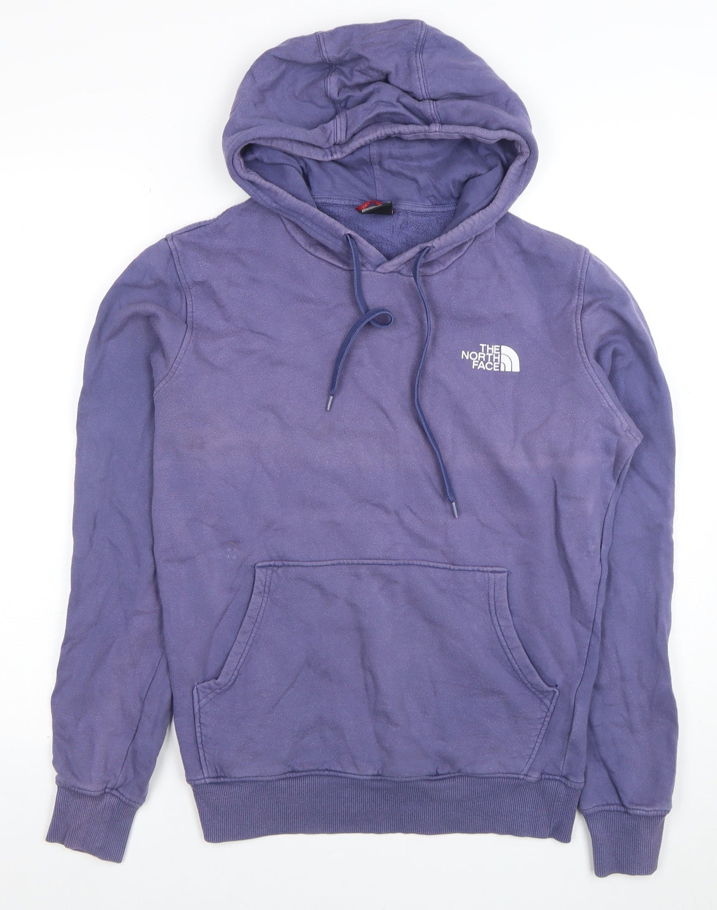 Mens UK Size XS The North Face Purple Pullover Hoodie