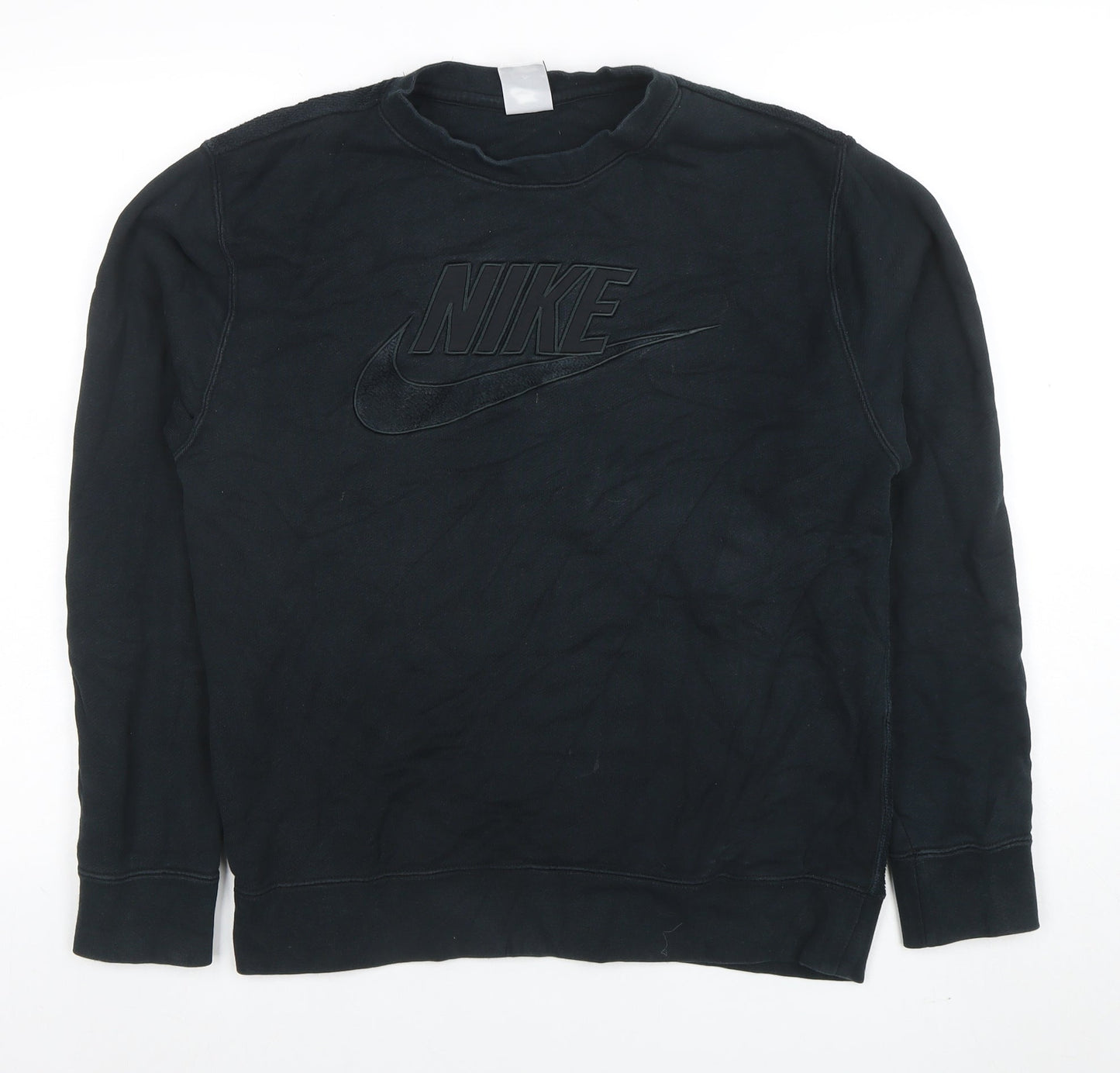 Mens UK Size S Nike Black Pullover Sweatshirt