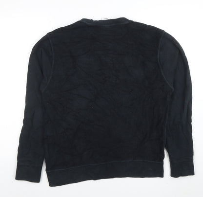 Mens UK Size S Nike Black Pullover Sweatshirt