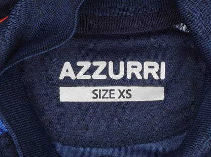 Mens UK Size XS Azzurri Blue Gym & TrainingFootball Polo