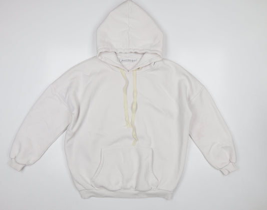 Womens UK Size S Kendall + Kylie White Pullover Hoodie