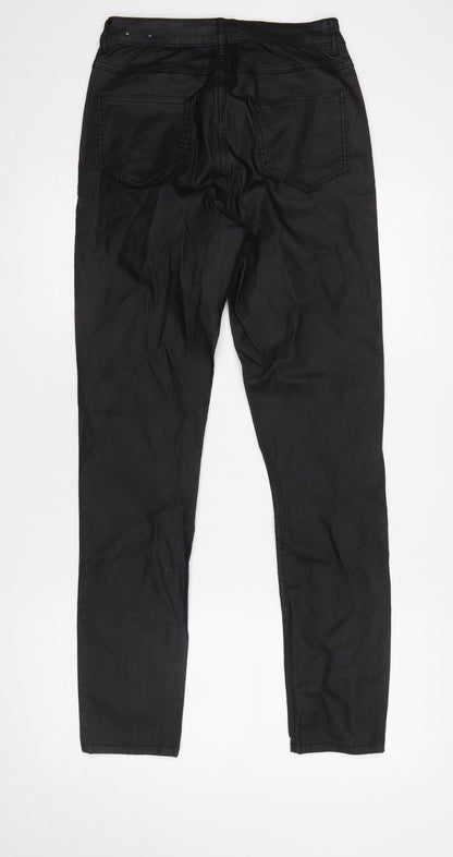Womens UK Size L VILA Slim Fit CasualParty/Cocktail Black Trousers