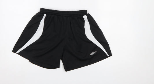 Mens UK Size S Umbro Regular Fit Athletic Shorts