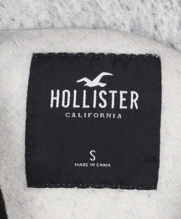 Mens UK Size S Hollister Grey Pullover Hoodie