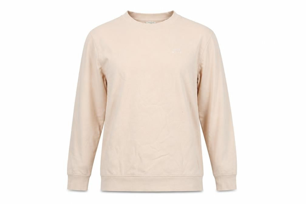 Womens UK Size 12 Jack Wills Beige Pullover Sweatshirt