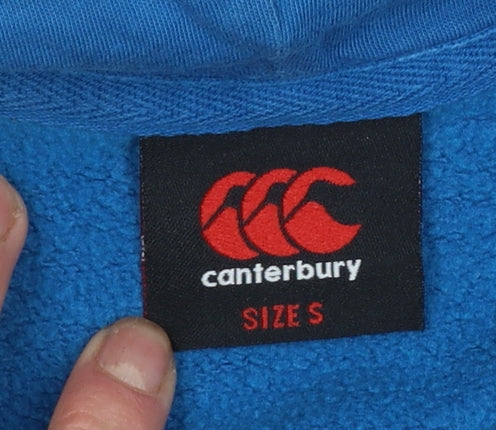 Mens UK Size S Canterbury Blue Pullover Hoodie