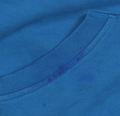 Mens UK Size S Canterbury Blue Pullover Hoodie