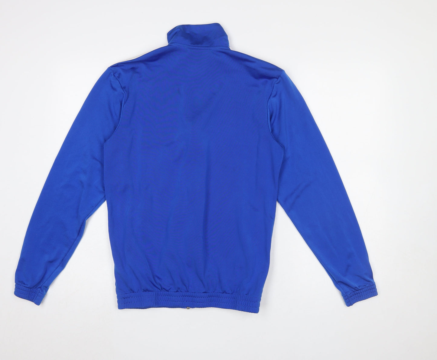 Mens UK Size S adidas Blue Full Zip Sweatshirt