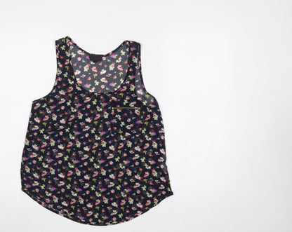 Womens UK Size 12 Topshop Multicoloured Camisole Tank
