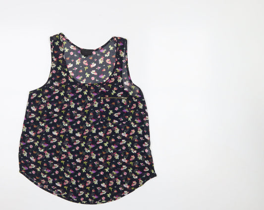 Womens UK Size 12 Topshop Multicoloured Camisole Tank