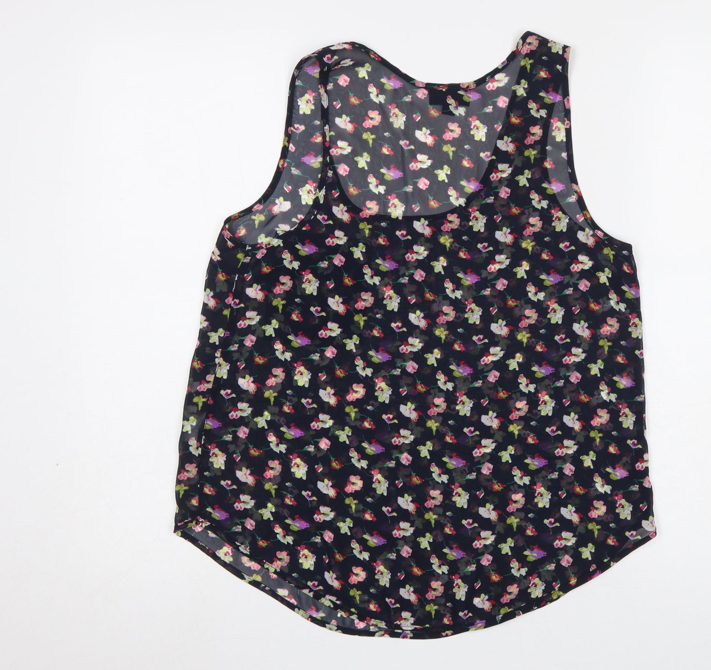 Womens UK Size 12 Topshop Multicoloured Camisole Tank