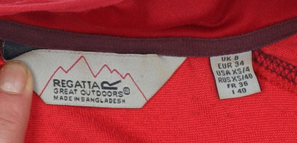 Womens UK Size 8 Regatta Red Basic Jacket