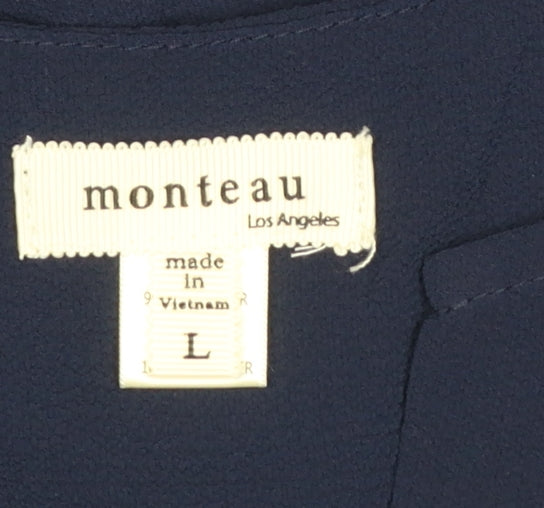 Womens UK Size L Monteau Shirt Dress