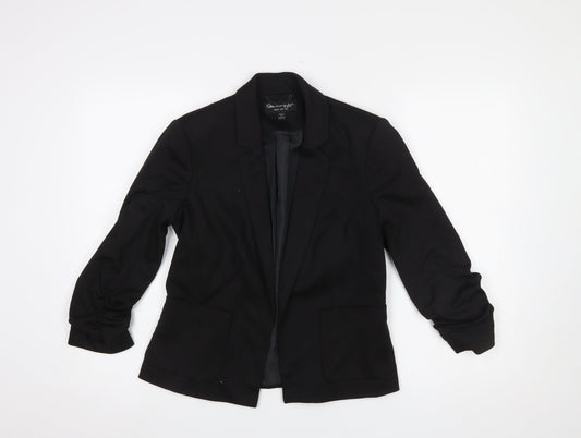 Womens UK Size 8 Miss Selfridge Regular Black Blazer