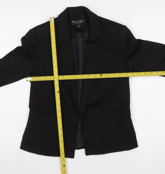 Womens UK Size 8 Miss Selfridge Regular Black Blazer