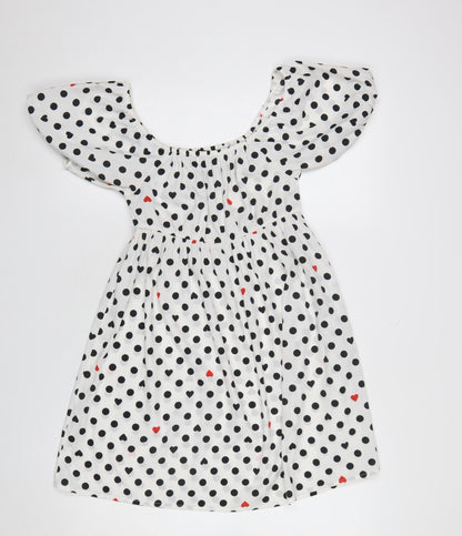 Womens UK Size XS Wednesday's Girl A-Line Dress