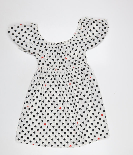 Womens UK Size XS Wednesday's Girl A-Line Dress