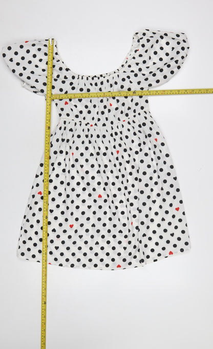 Womens UK Size XS Wednesday's Girl A-Line Dress