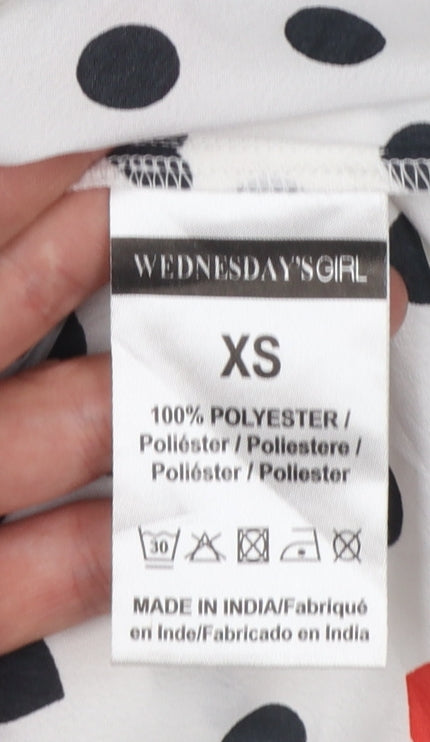 Womens UK Size XS Wednesday's Girl A-Line Dress