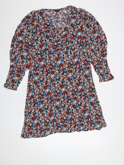 Womens UK Size 12 Peacocks A-Line Dress