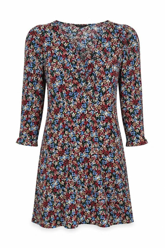 Womens UK Size 12 Peacocks A-Line Dress